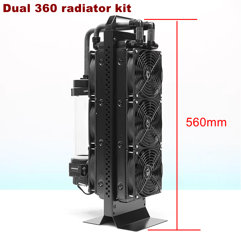 ชุดระบายความร้อนด้วยน้ำภายนอกแ - External Radiator Water Cooling Kit บทวิจารณ์และราคา