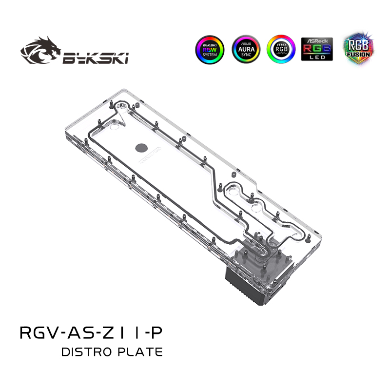 BYKSKI RGV-AS-Z11-P ถังอะคริลิ - Distro Plate Ddc Pump Combo บทวิจารณ์และราคา